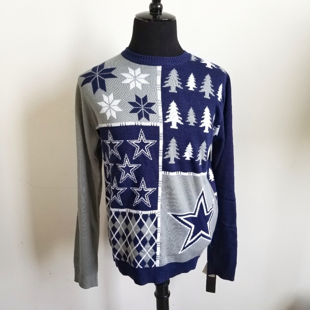 NWT NFL Dallas Cowboys Ugly Christmas Sweater